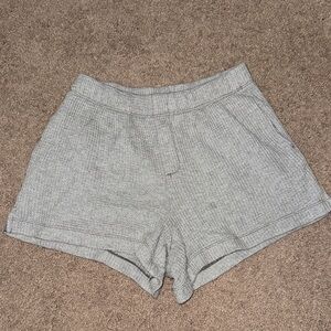 Aerie High Waist Gray Women's Shorts